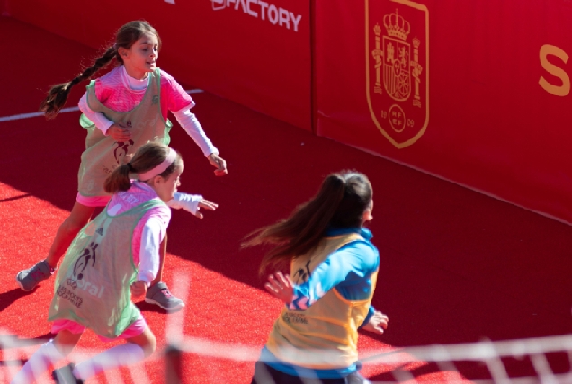 Imaxe recurso da selección feminina de fútbol