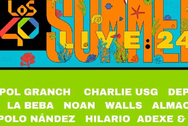 Imaxe do cartel dos 40 Summer Live 2024 en Culleredo