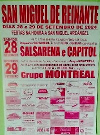 san miguel de reinante festas