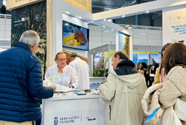 Exposiitor da Deputación de Ourense en Intur 2024