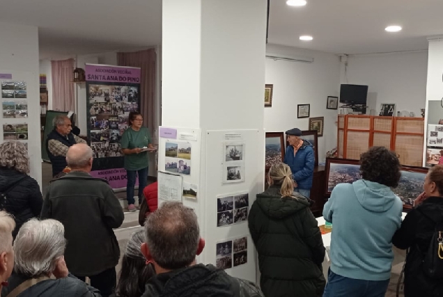 Inauguración da mostra 'Canedo onte, Canedo hoxe'