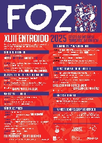 Cartel Entroido Foz 2025