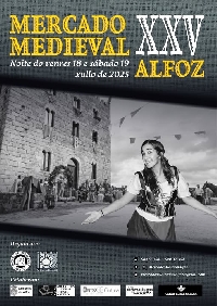 Mercado medieval alfoz 2025 cartel